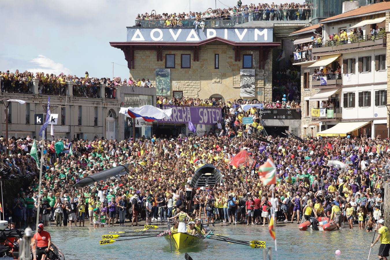 Fotos: Galería de fotos de la Bandera de la Concha