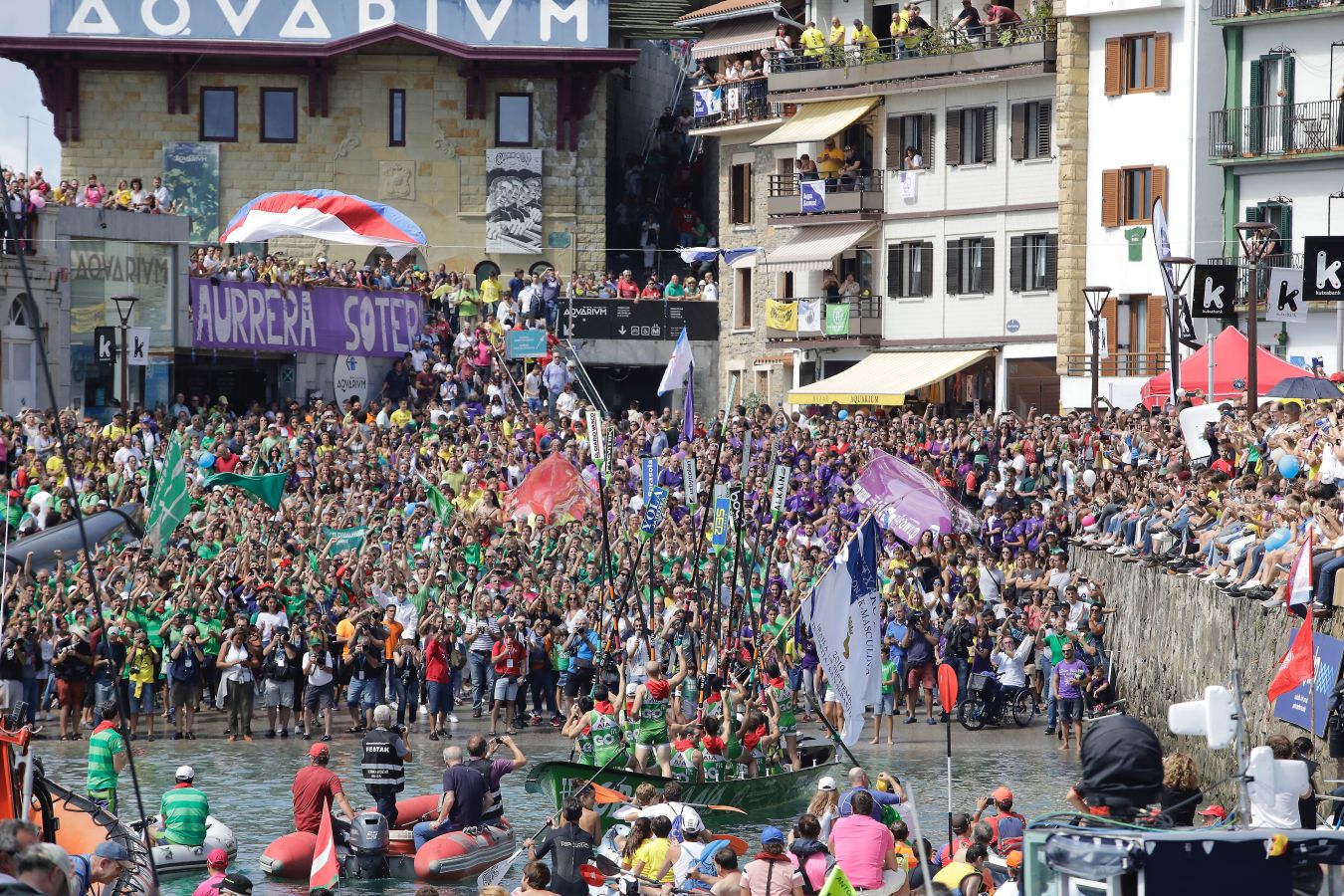 Fotos: Galería de fotos de la Bandera de la Concha