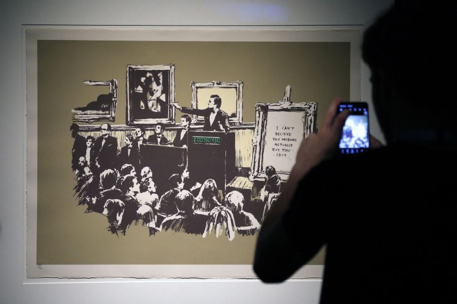 Fotos: La exposición no autorizada de Banksy