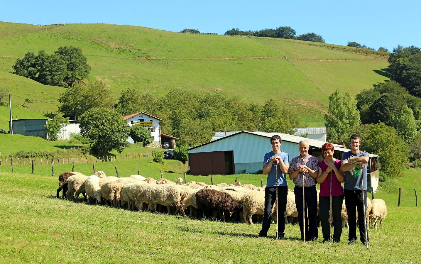Fotos: Un día con Julen Arburua, ganador del concurso de quesos de Ordizia