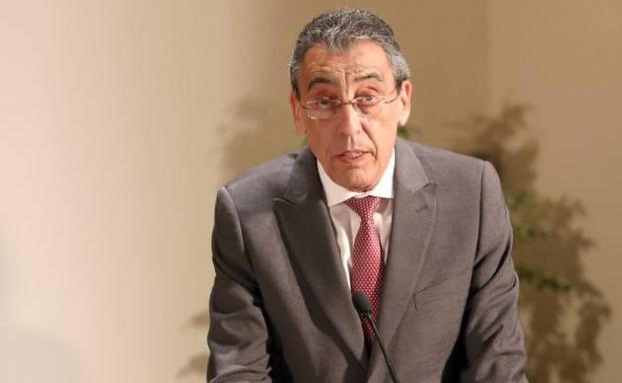 Bienvenido Mena, el día que tomó posesión como director general de Innovación. 