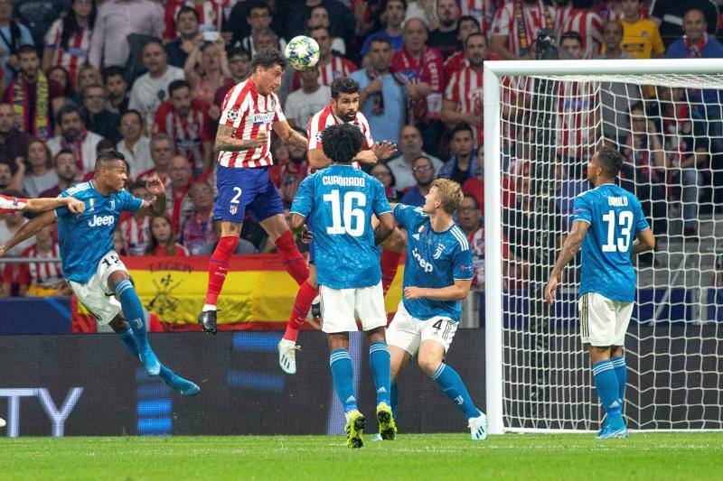 El Atlético de Madrid y la Juventus de Turín se enfrentaron en el Metropolitano en la primera jornada de la Liga de Campeones.