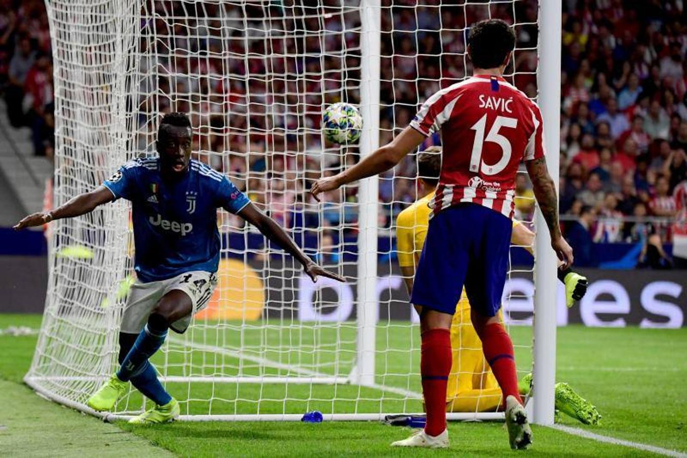 El Atlético de Madrid y la Juventus de Turín se enfrentaron en el Metropolitano en la primera jornada de la Liga de Campeones.