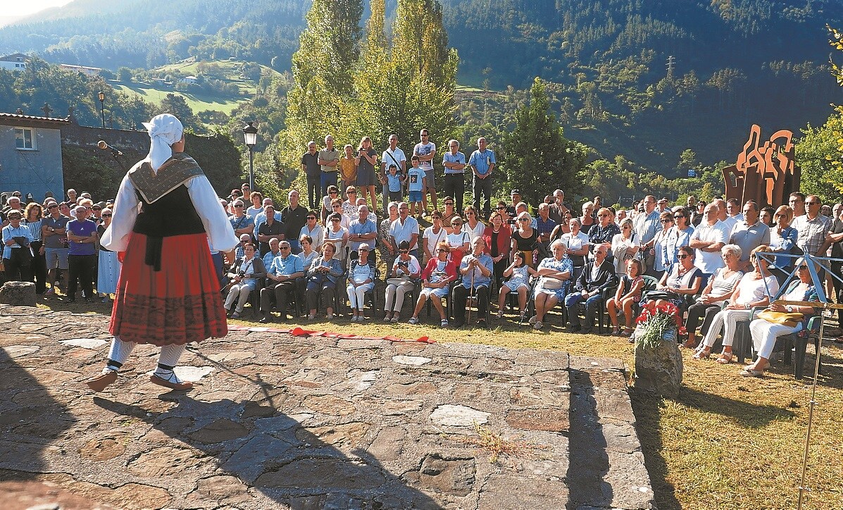 Elgoibar 1936. El año pasado, Olaso acogió el homenaje a los elgoibartarras muertos por el franquismo.