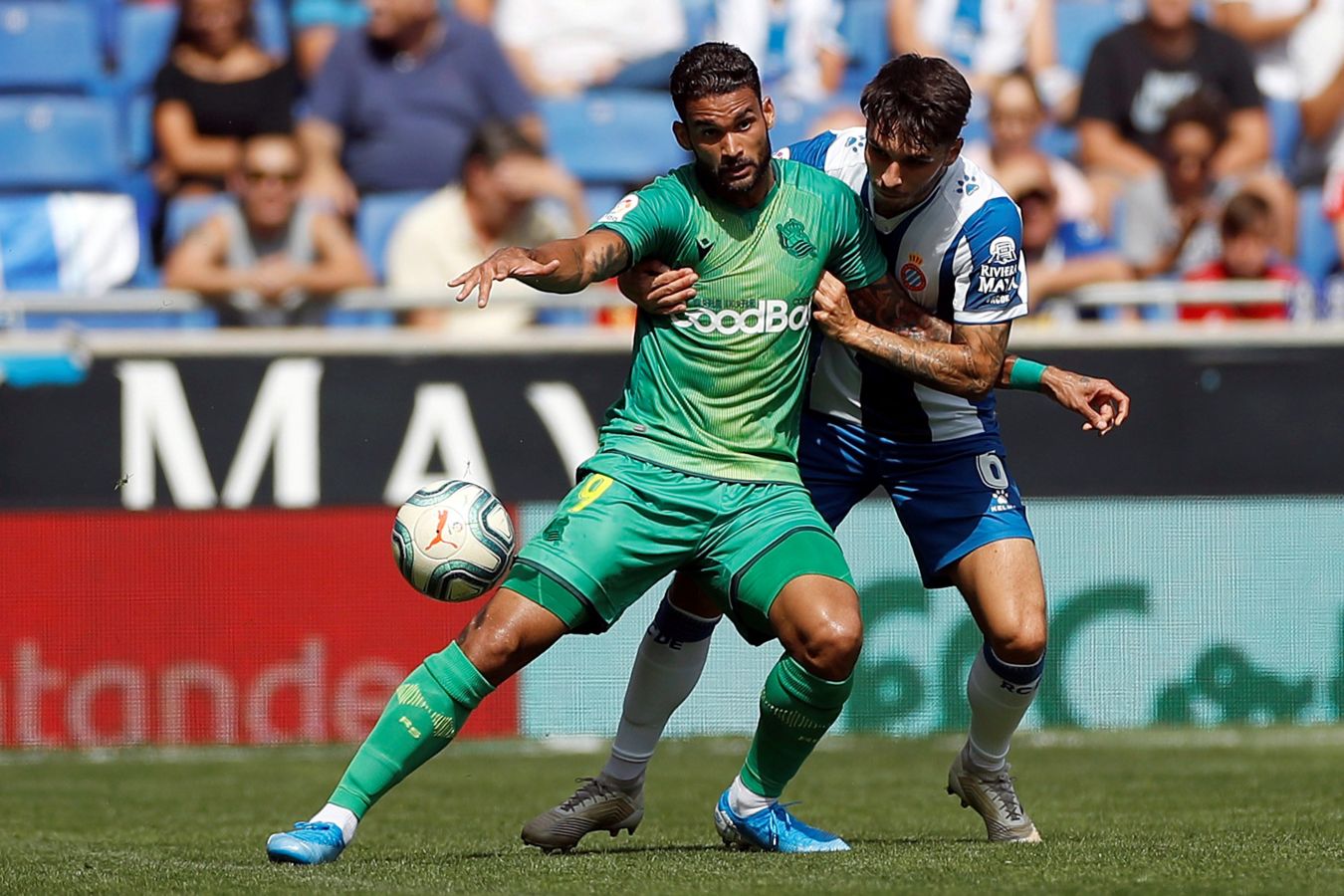 La Real Sociedad se ha llevado un merecida victoria de Cornellá tras vencer )1-3) al Espanyol. con goles de Willian José e Isak