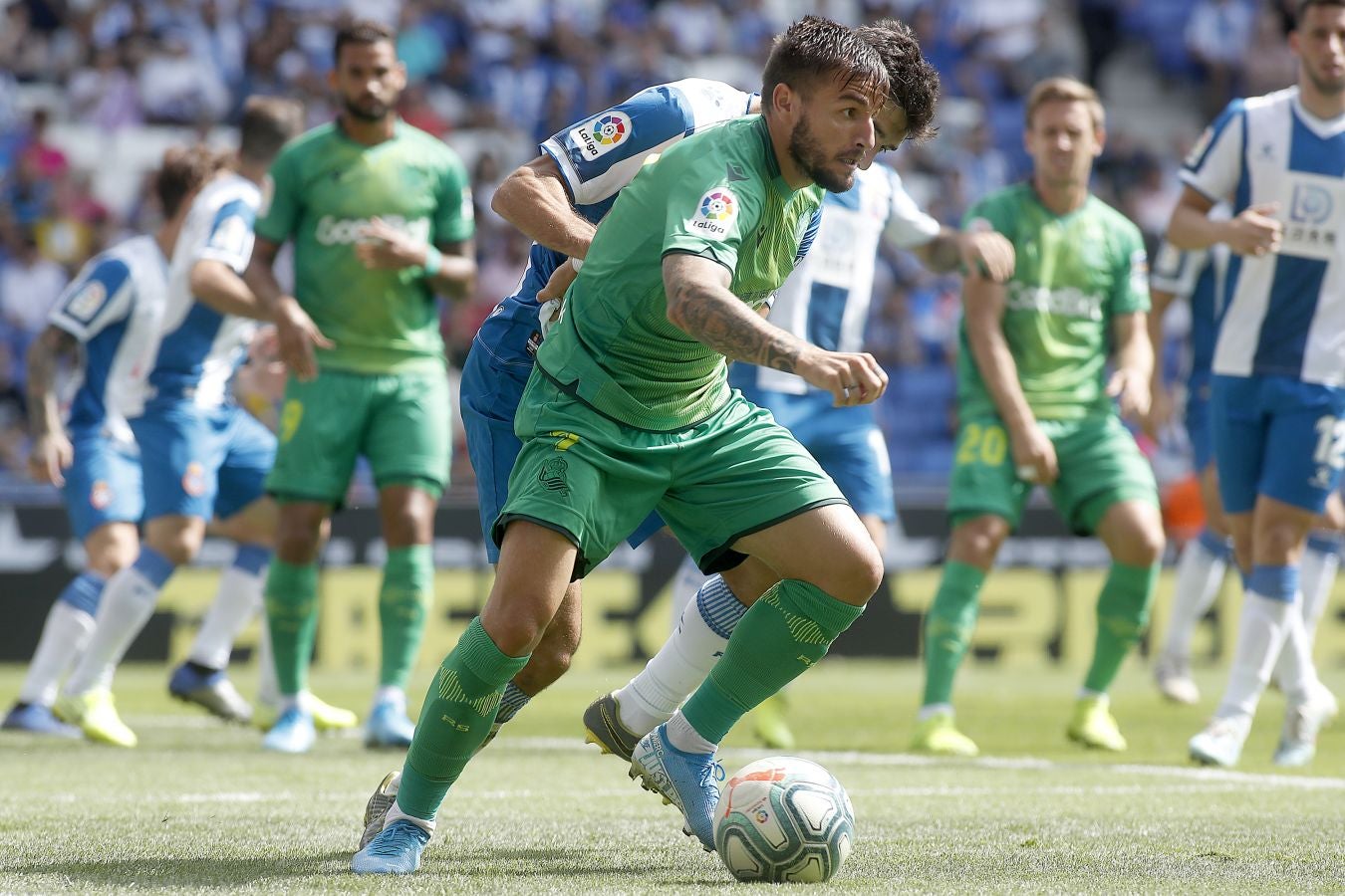 La Real Sociedad se ha llevado un merecida victoria de Cornellá tras vencer )1-3) al Espanyol. con goles de Willian José e Isak