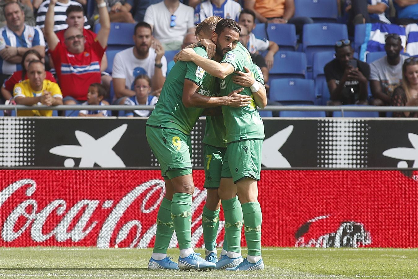 La Real Sociedad se ha llevado un merecida victoria de Cornellá tras vencer )1-3) al Espanyol. con goles de Willian José e Isak