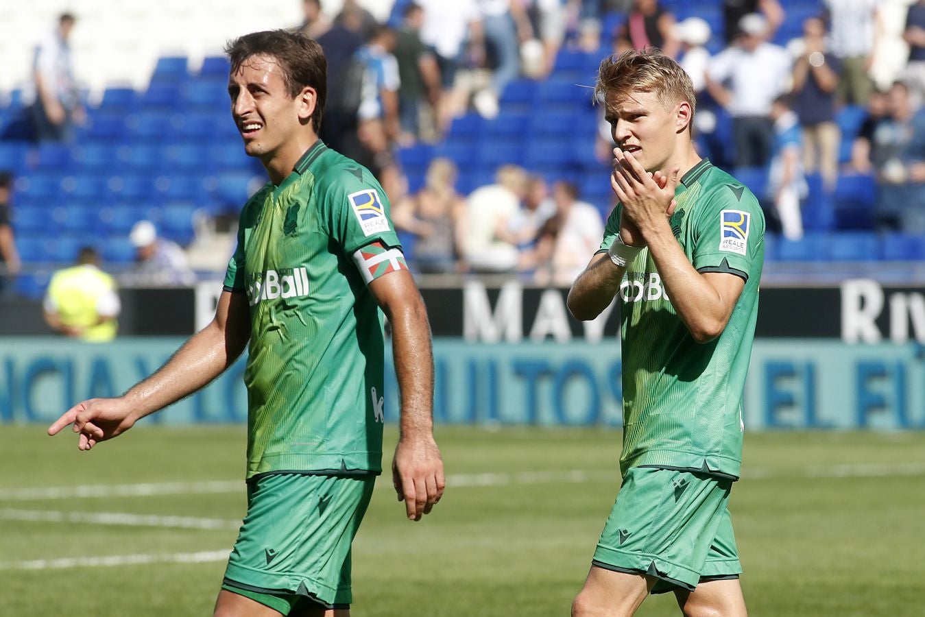 La Real Sociedad se ha llevado un merecida victoria de Cornellá tras vencer )1-3) al Espanyol. con goles de Willian José e Isak