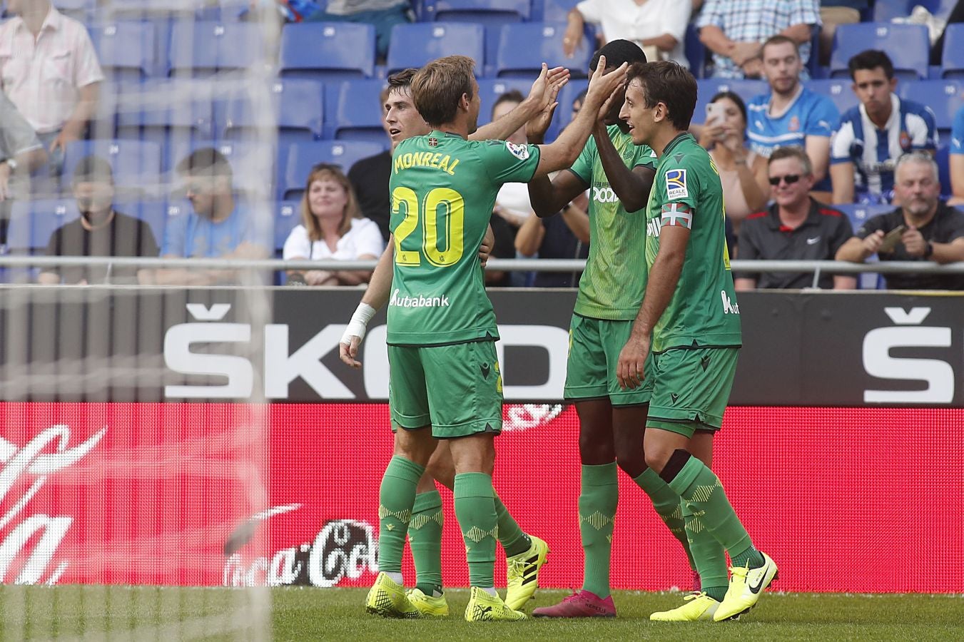 La Real Sociedad se ha llevado un merecida victoria de Cornellá tras vencer )1-3) al Espanyol. con goles de Willian José e Isak