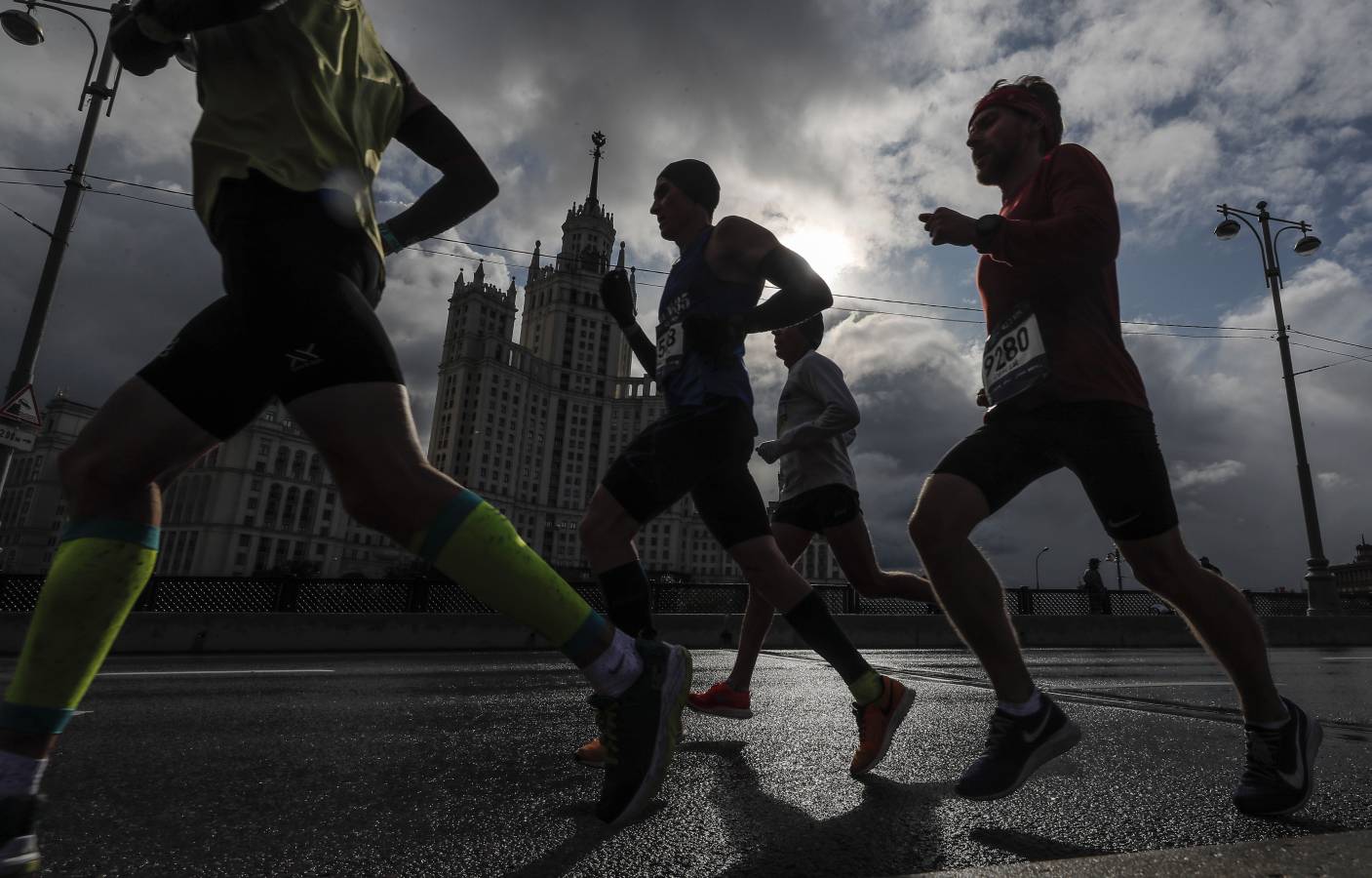 El Maratón de Moscú reunió a miles de runners que descubrieron la capital rusa de una forma diferente.