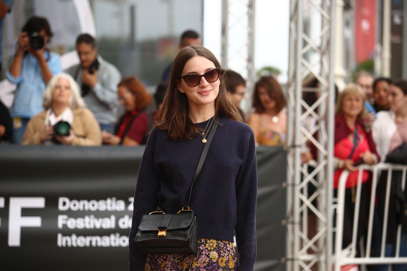 María Valverde llega a Donostia. 