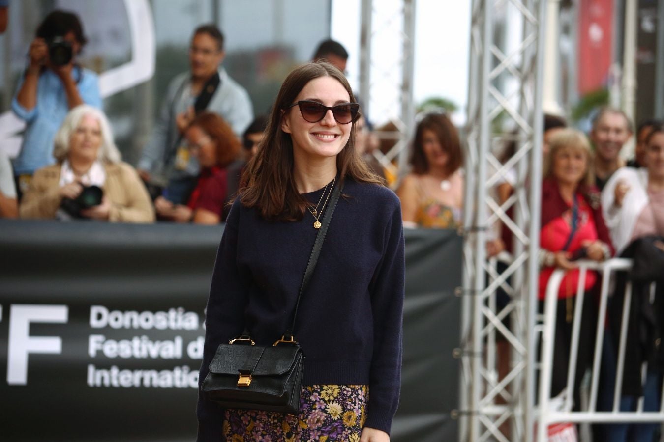 María Valverde llega a Donostia. 