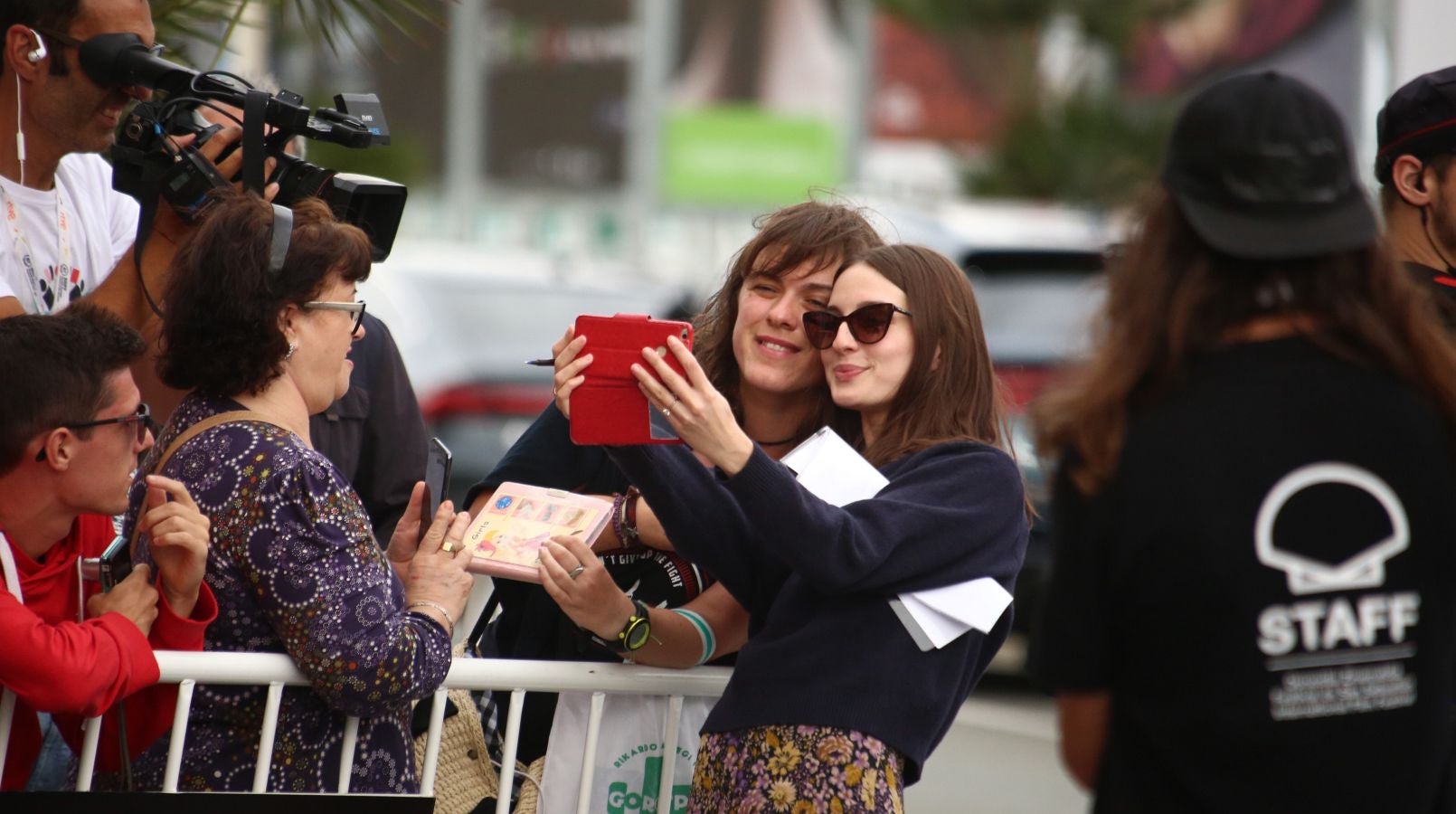 María Valverde llega a Donostia. 