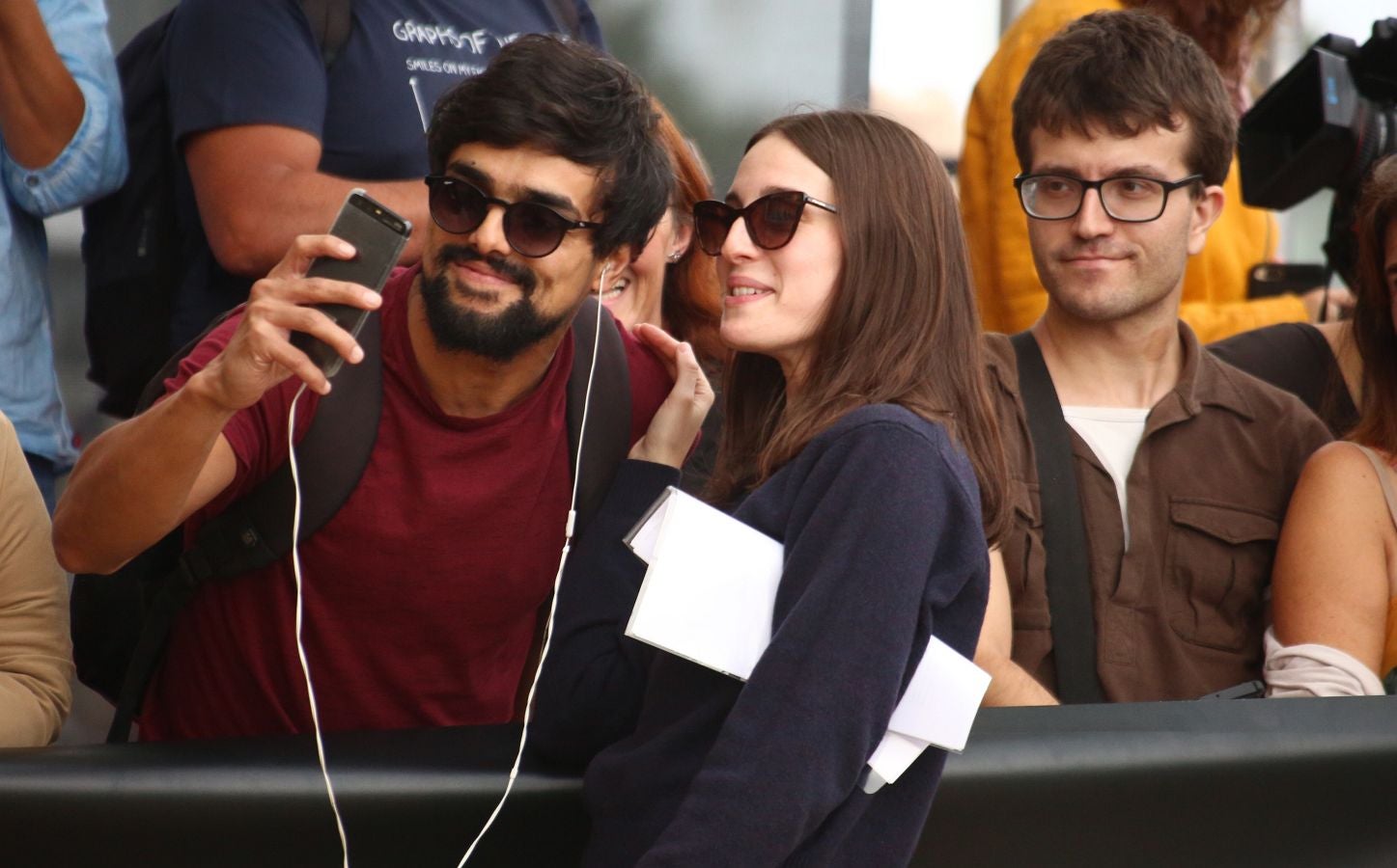 María Valverde llega a Donostia. 