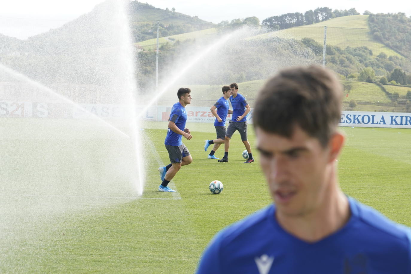 Fotos: Real Sociedad, todo a punto para enfrentarse al Alavés