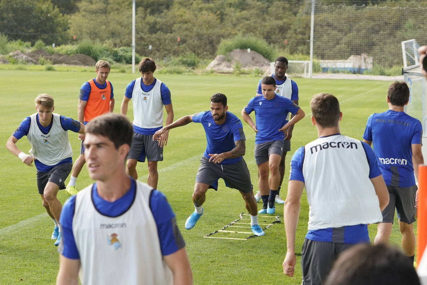 Fotos: Real Sociedad, todo a punto para enfrentarse al Alavés
