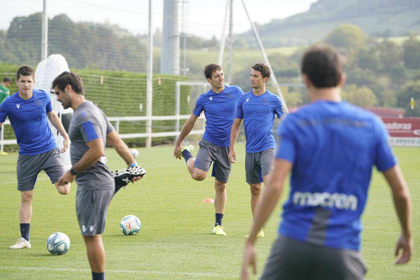Fotos: Real Sociedad, todo a punto para enfrentarse al Alavés