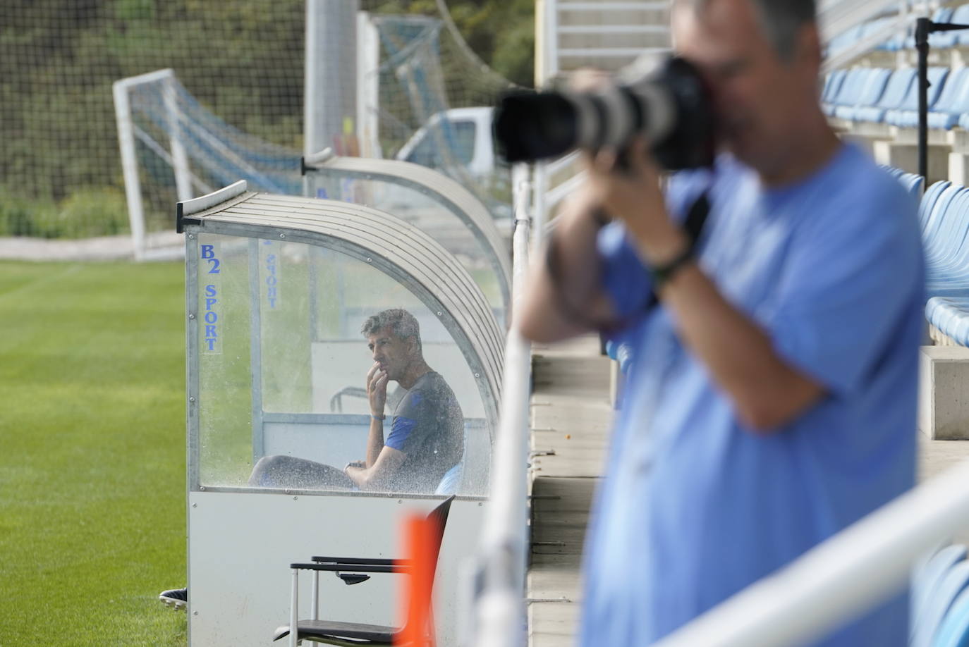 Fotos: Real Sociedad, todo a punto para enfrentarse al Alavés