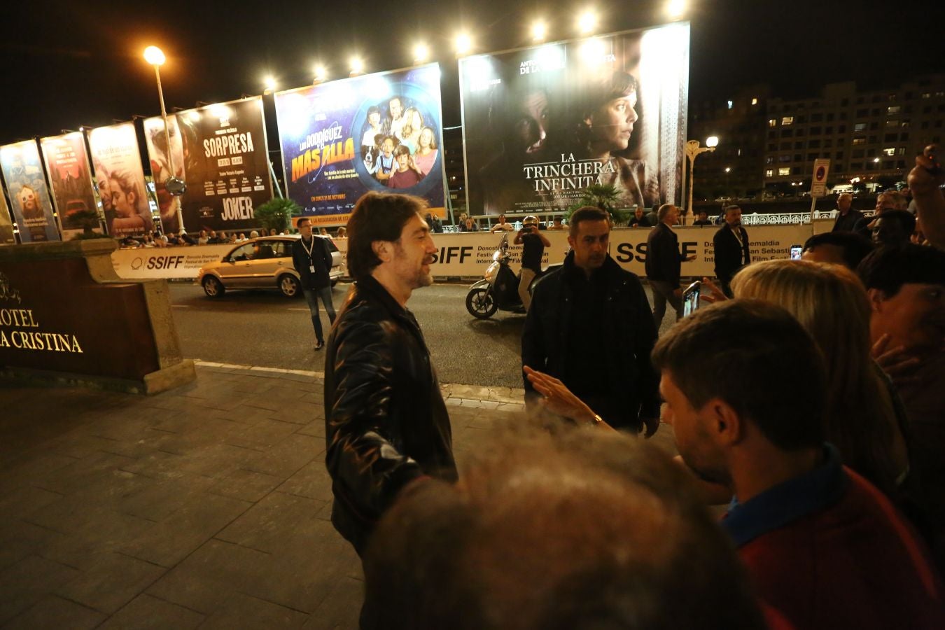 El actor Javier Bardem ha llegado este miércoles a San Sebastián para participar en la presente edición de Zinemaldia