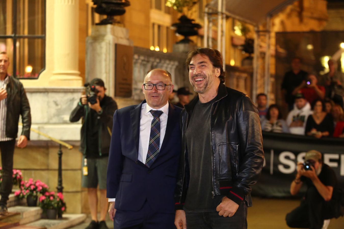 El actor Javier Bardem ha llegado este miércoles a San Sebastián para participar en la presente edición de Zinemaldia
