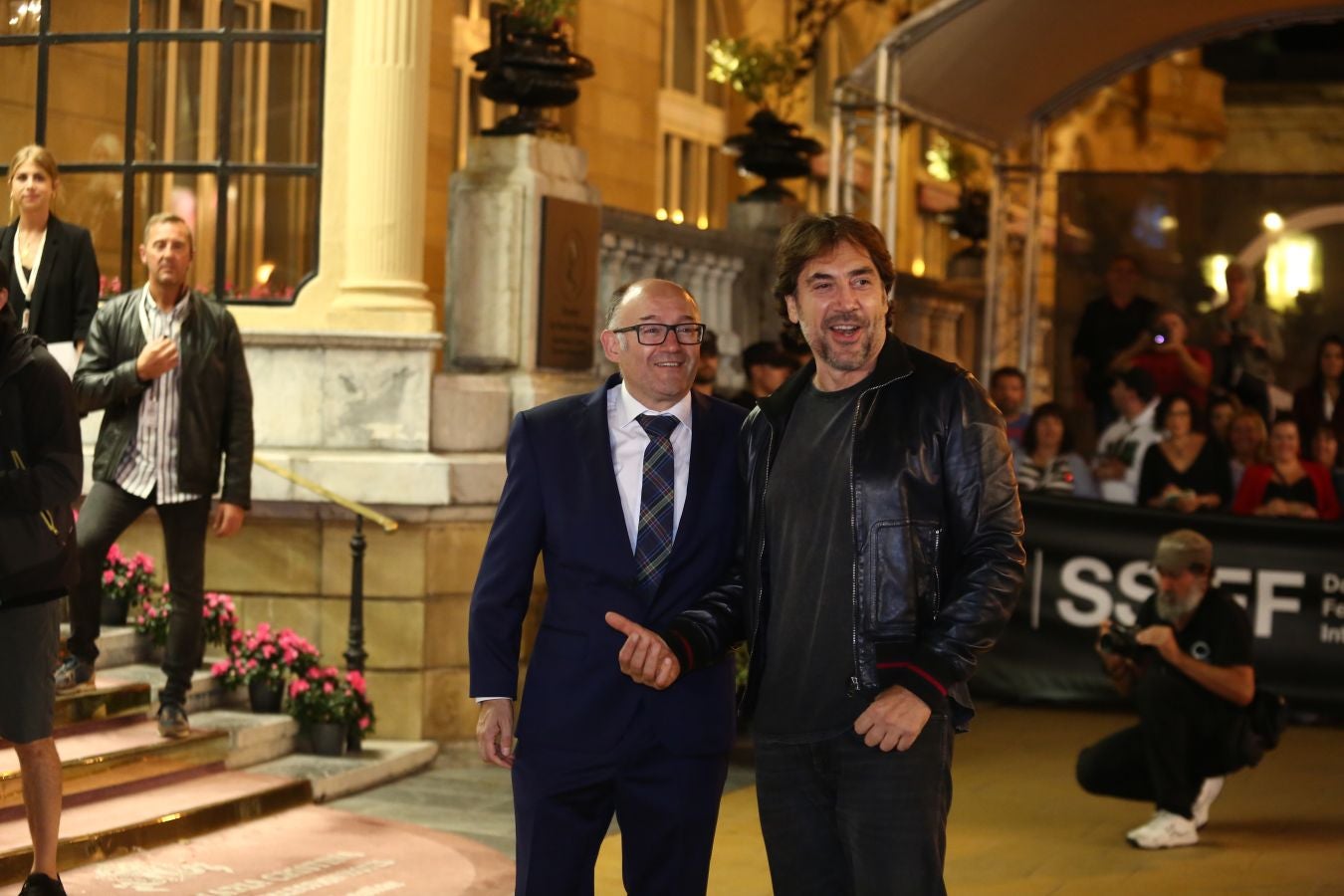 El actor Javier Bardem ha llegado este miércoles a San Sebastián para participar en la presente edición de Zinemaldia