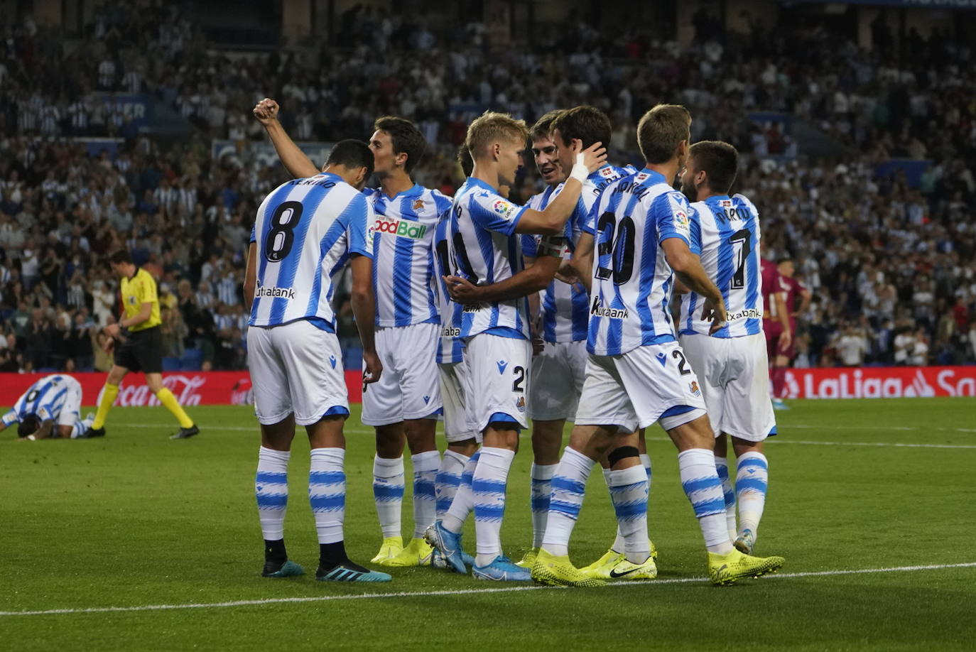 El Reale Arena es el escenario en el que se disputa el derbi vasco. 