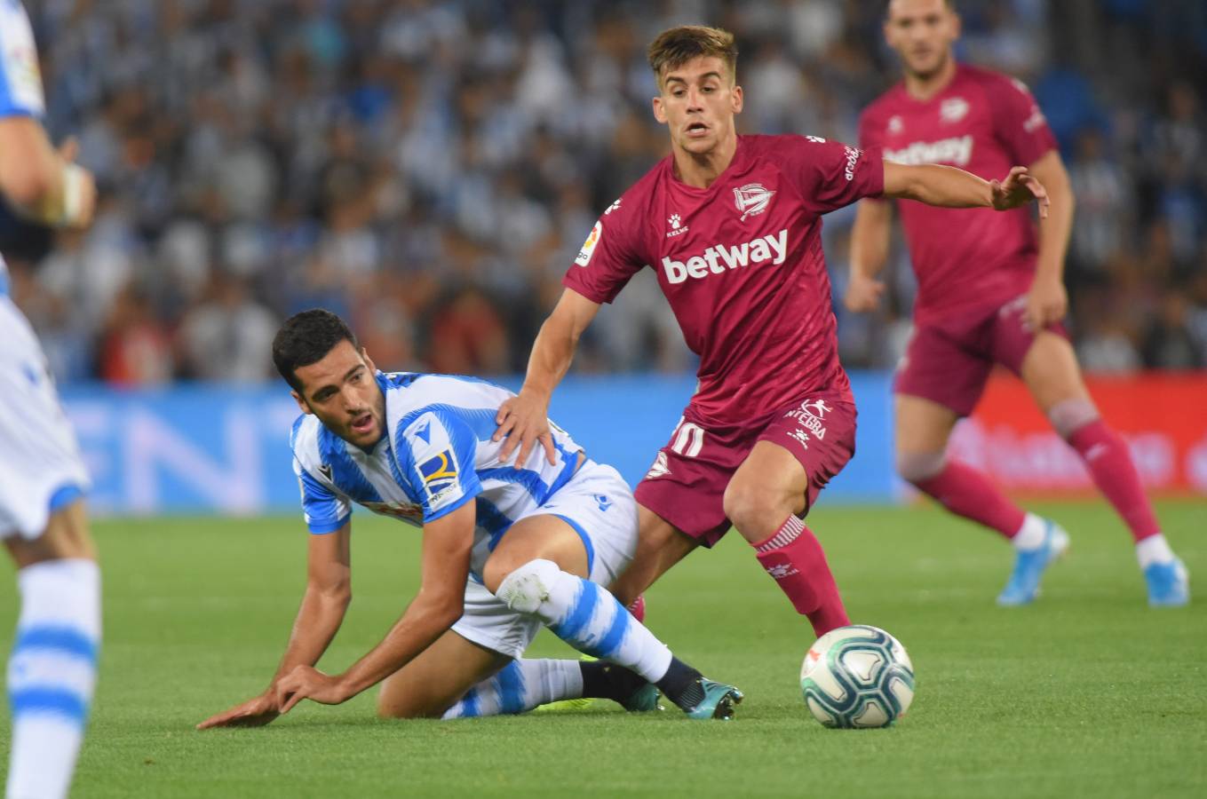 El Reale Arena es el escenario en el que se disputa el derbi vasco. 