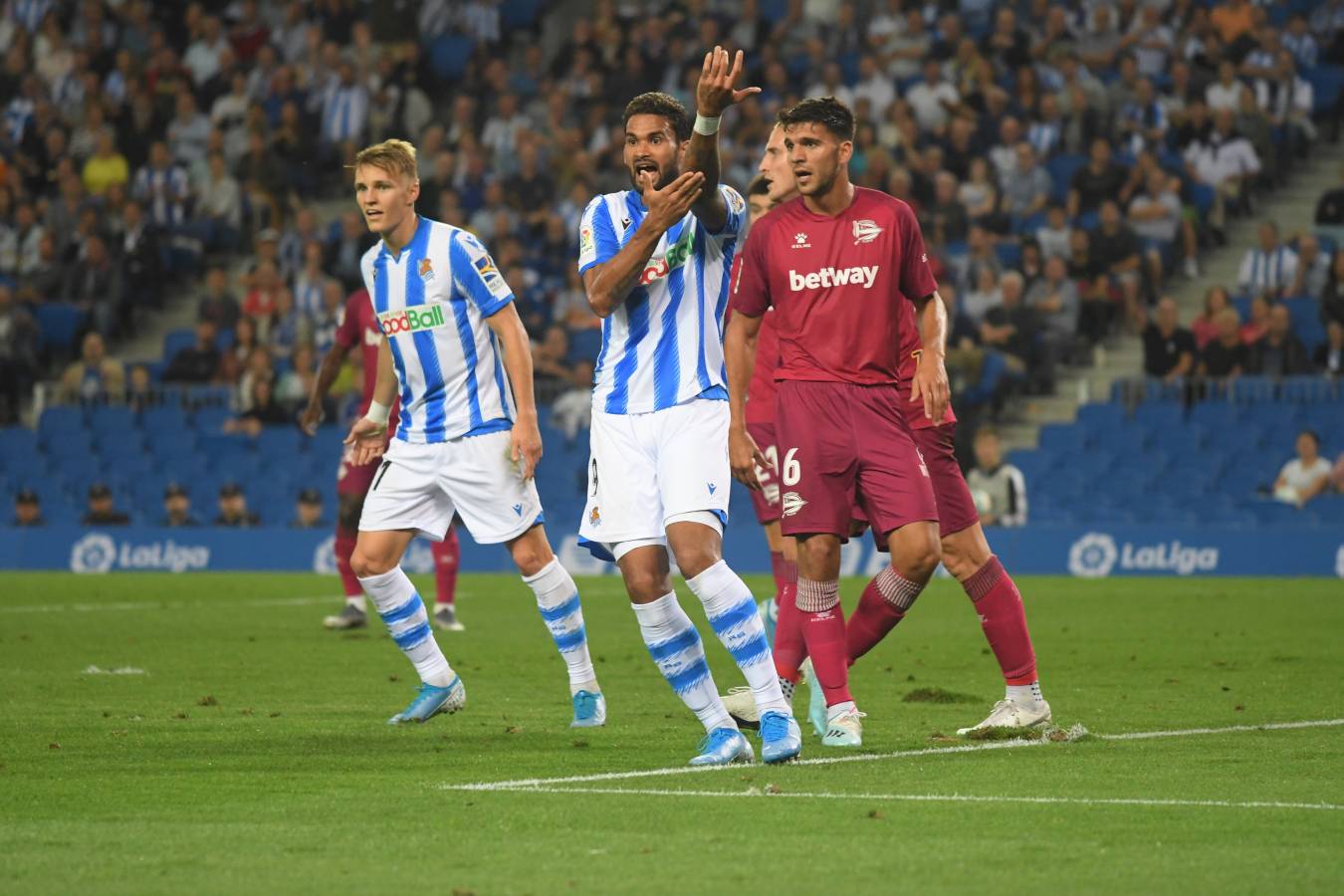 El Reale Arena es el escenario en el que se disputa el derbi vasco. 