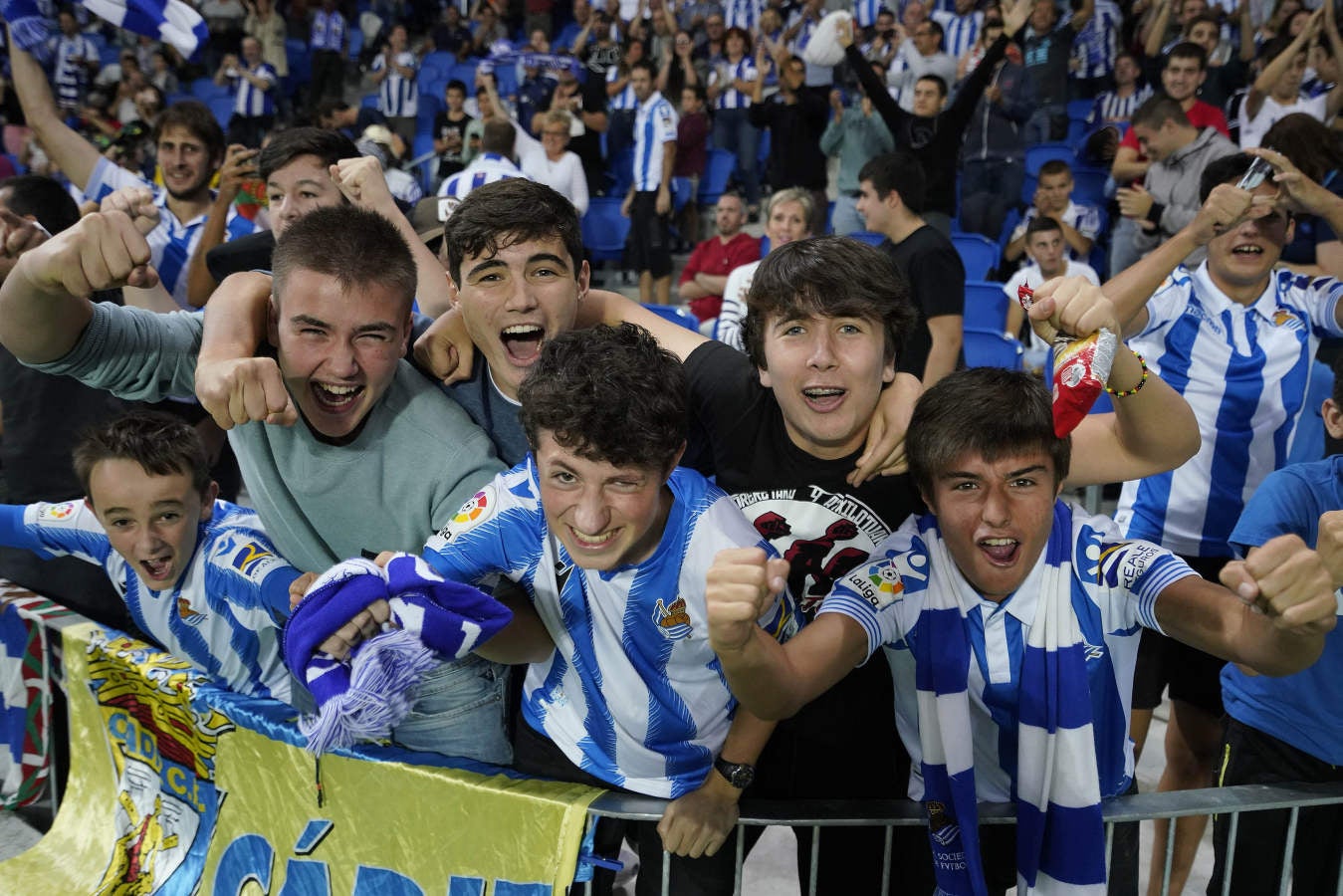 El Reale Arena es el escenario en el que se disputa el derbi vasco. 