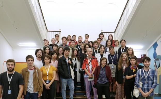 Participantes en Nest Film Students, que reúne a estudiantes de cine de todo el mundo. 