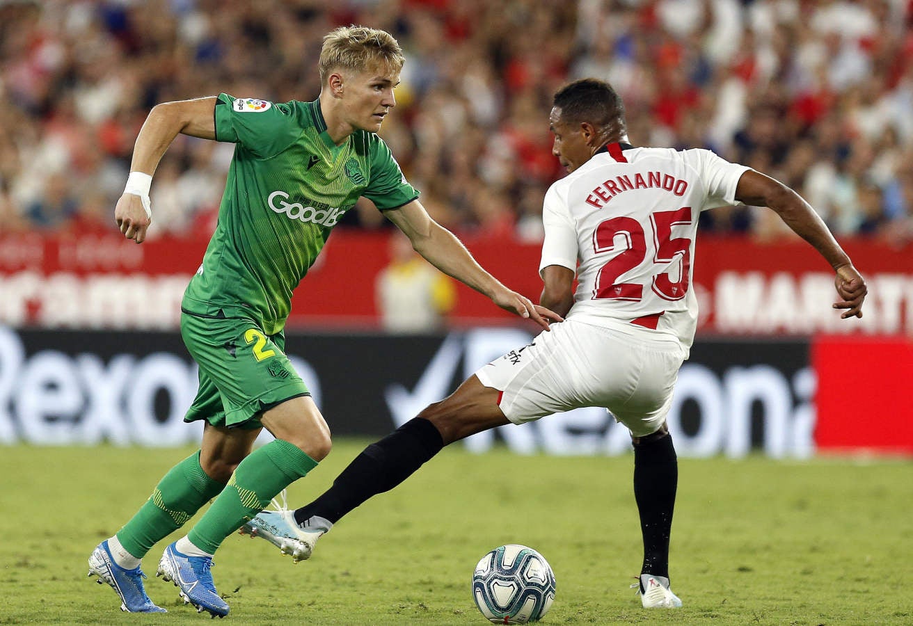 Las mejores imágenes del Sevilla-Real Sociedad