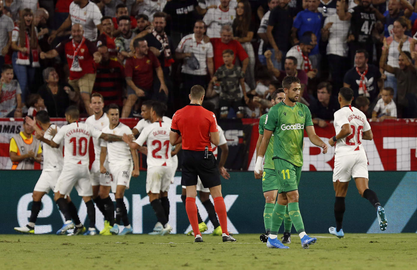 Las mejores imágenes del Sevilla-Real Sociedad