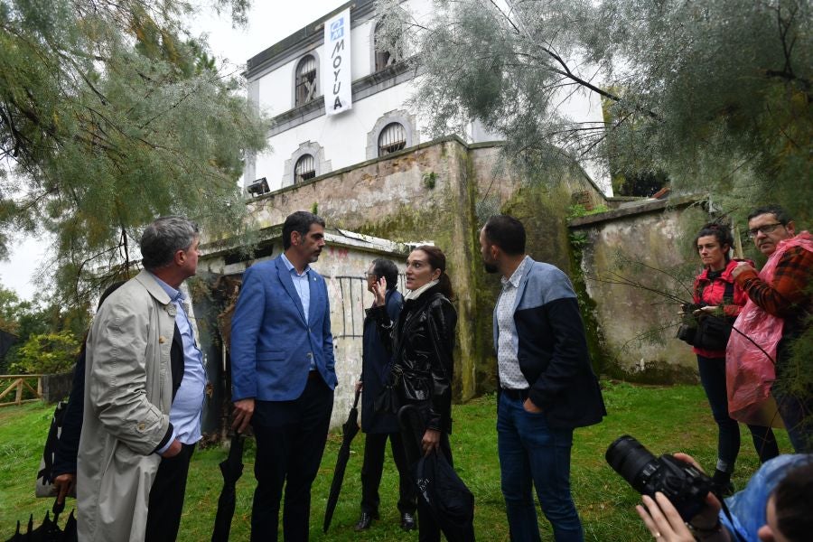 Fotos: Cristina Iglesias visita la isla San Clara