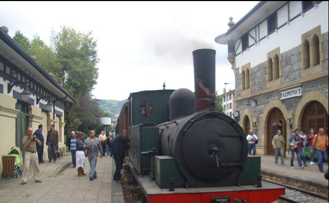 El Museo del Ferrocarril de Azpeitia celebra sus 25 años