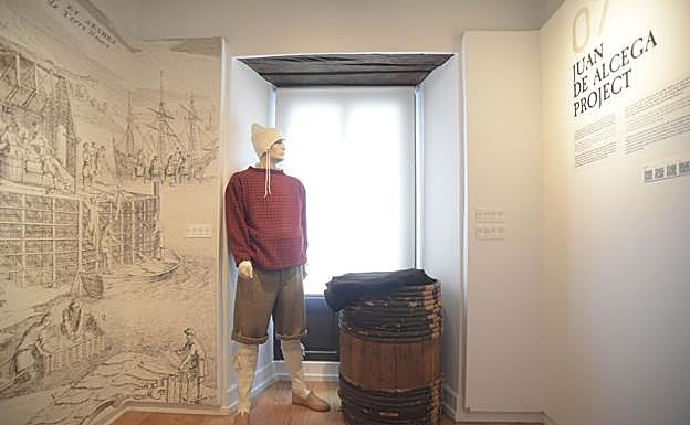 La exposición que puede visitarse en el Museo Marítimo Vasco de Donostia