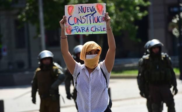 Protestas en Chile.