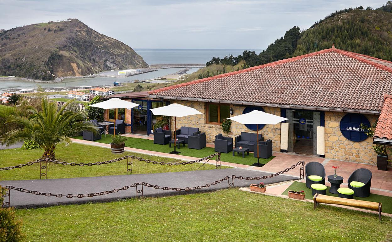 Exterior del Asador San Martín. 