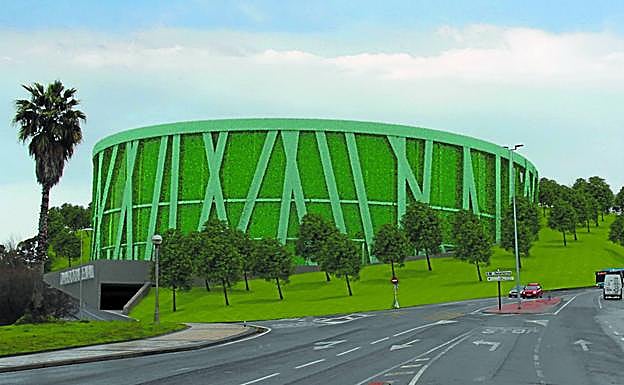 Imagen virtual del proyecto de multiusos propuesto por el PSE en la última campaña electoral.