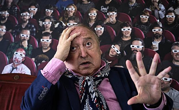 Fernando Esteso, entre los espectadores del cartel de la Semana.