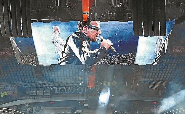 Récord de U2. En 2010, con '360 grados' que situaba el escenario en el centro, vendió 50.000 entradas.