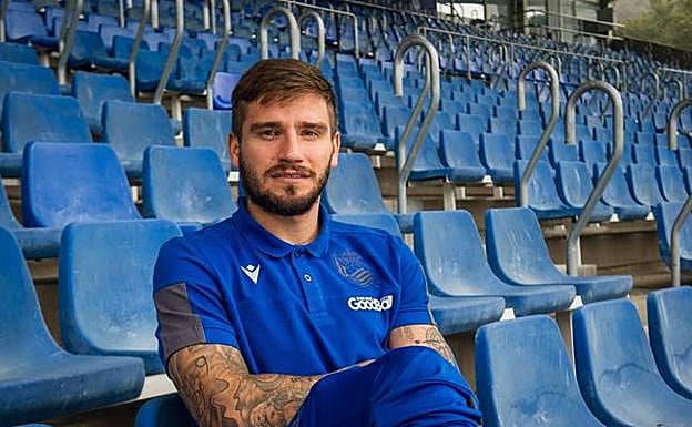 Portu, en las instalaciones de Zubieta.