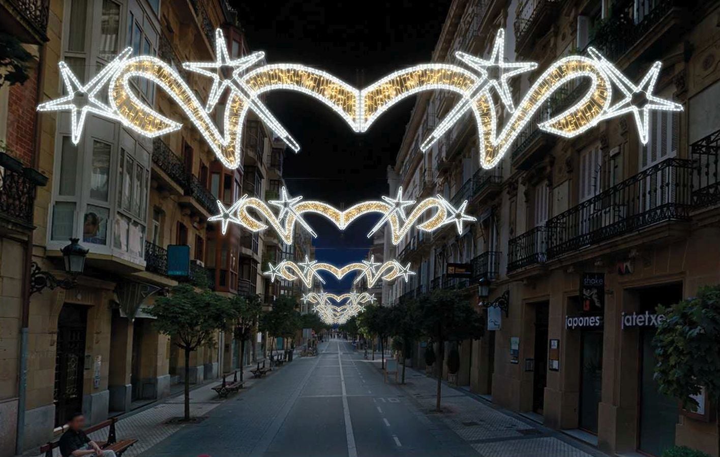 Nueva iluminación para la calle San Marcial