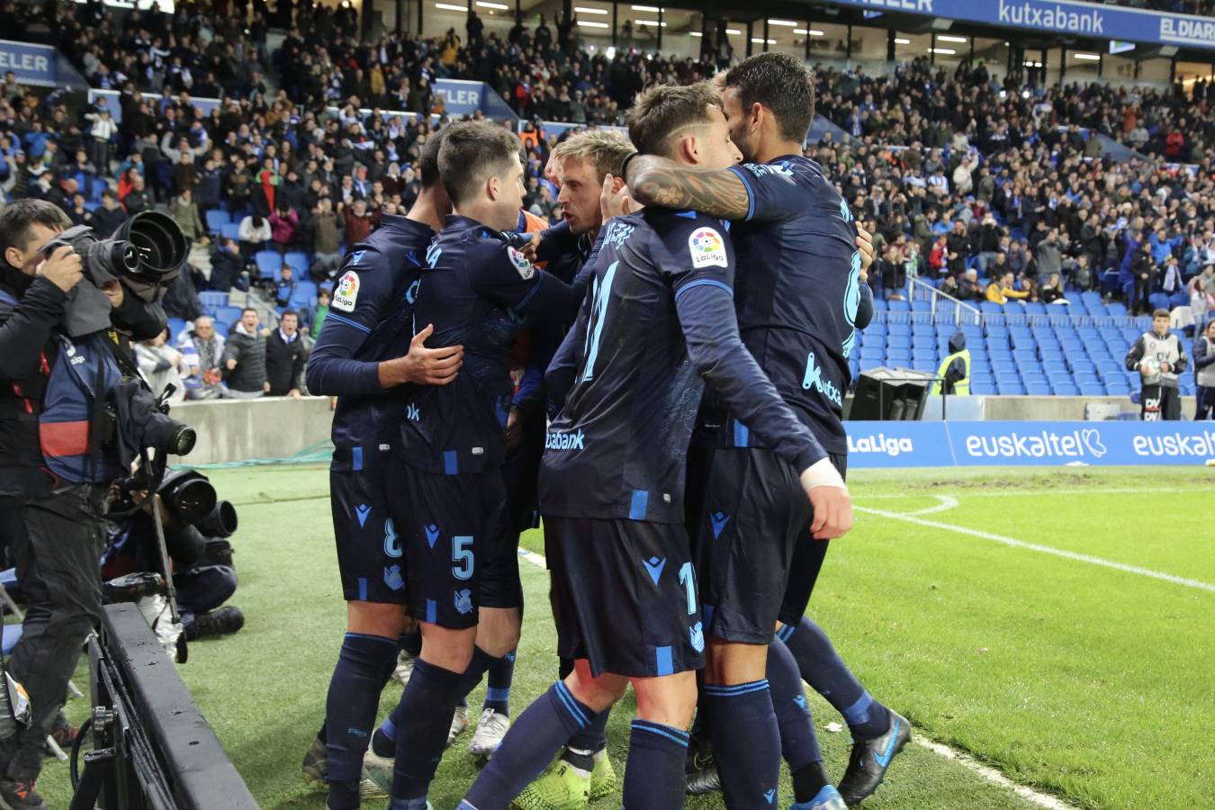 La Real Sociedad y el Leganés se miden en el Reale Arena. 