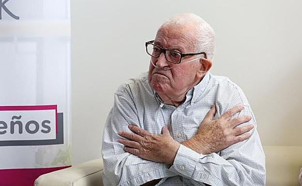 Pio Berasategi, en el centro Lamourous donde reside