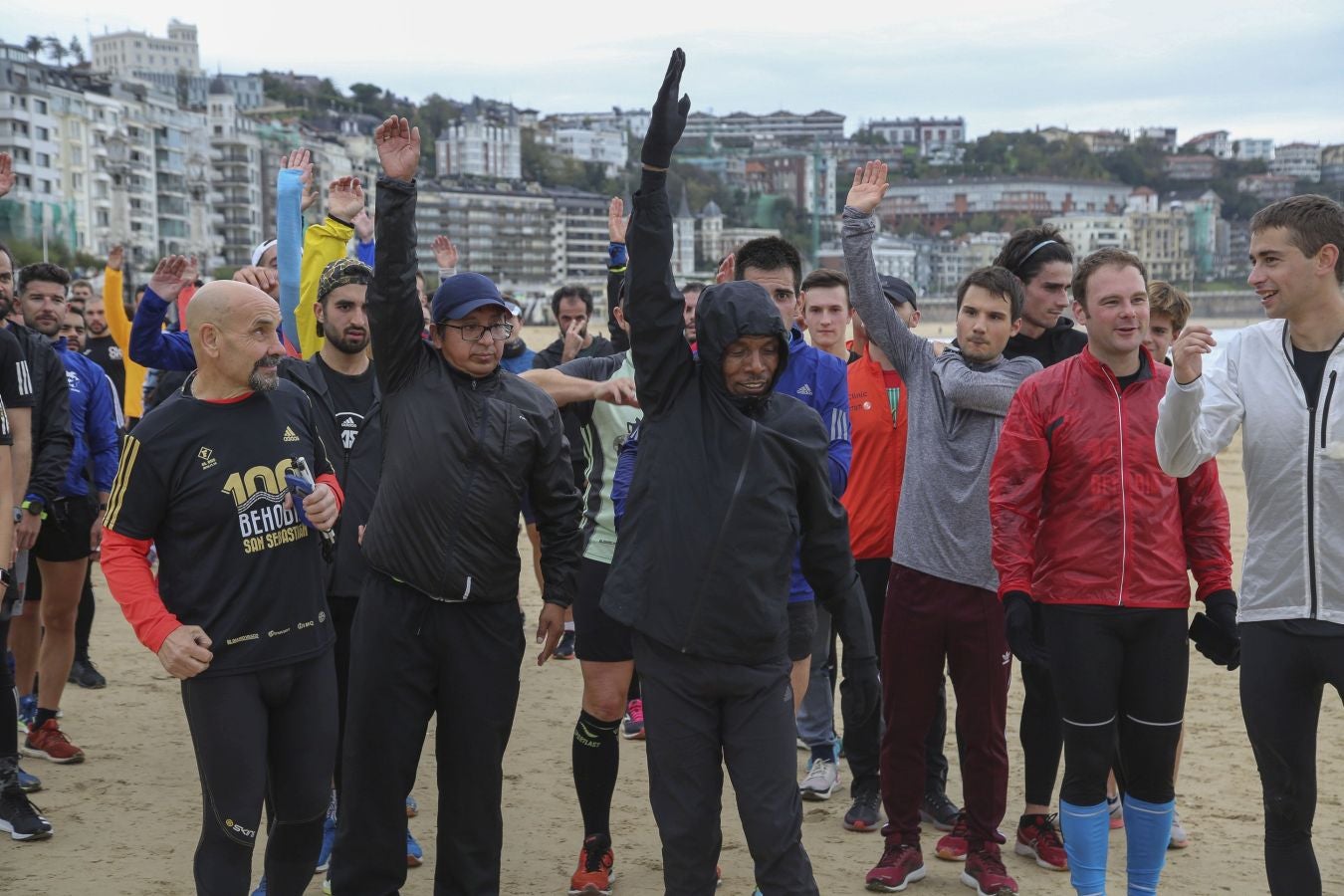 Fotos: Las imágenes del entrenamiento con Gebrselassie