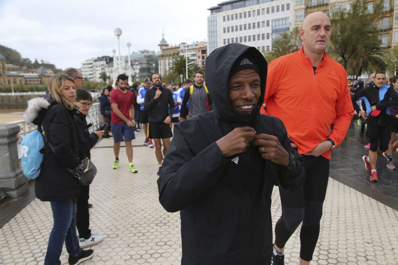 Fotos: Las imágenes del entrenamiento con Gebrselassie