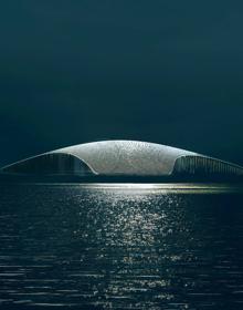 Imagen secundaria 2 - Un estudio danés gana el proyecto para un centro de avistamiento de cetáceos en Noruega con un espectacular edificio