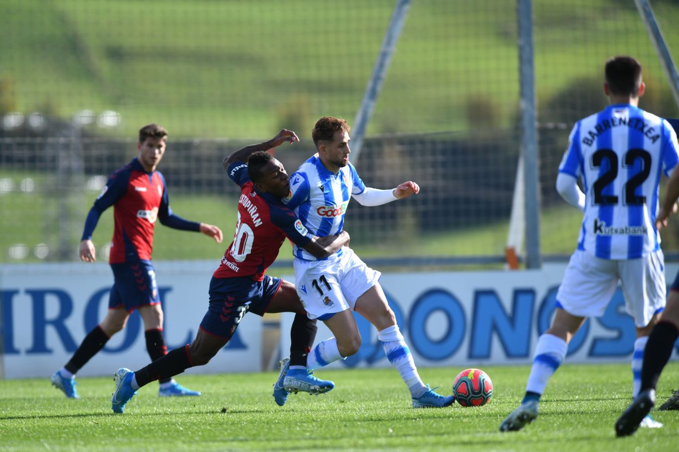Los de Imanol Alguacil han puesto el juego y las ocasiones, pero los rojillos se han llevado el partido