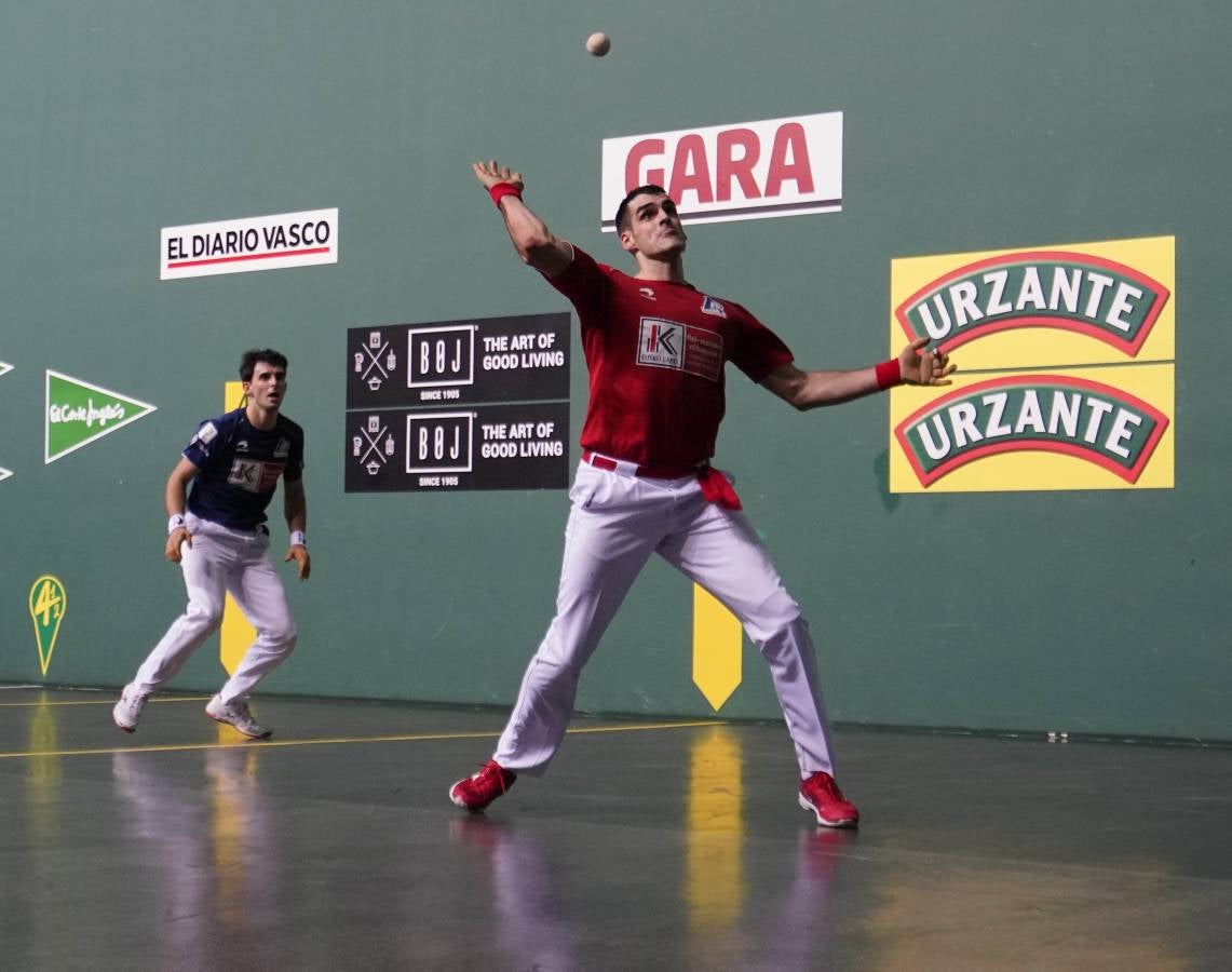 El navarro ha derrotado 22-16 a Altuna III en una final muy emocionante disputada en el Navarra Arena. 