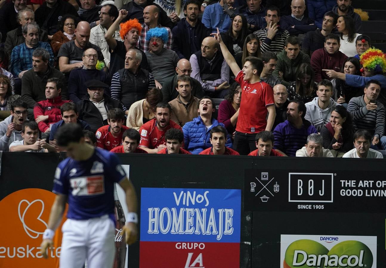 El navarro ha derrotado 22-16 a Altuna III en una final muy emocionante disputada en el Navarra Arena. 